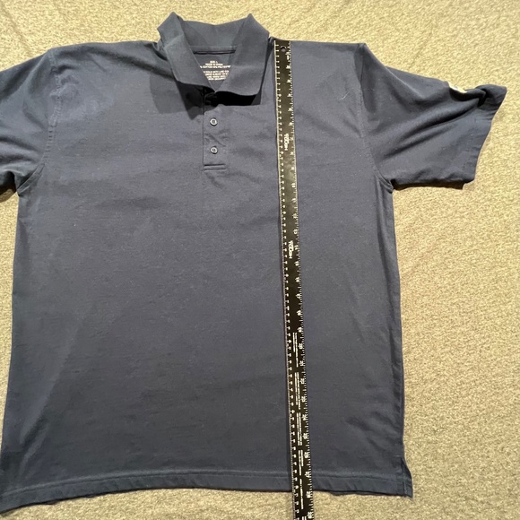 Vintage Blockbuster Employee Polo Navy with Left Arm Logo | Size Large - Picture 8 of 8